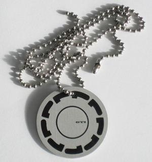 GTI35com GTI Edition P key ring